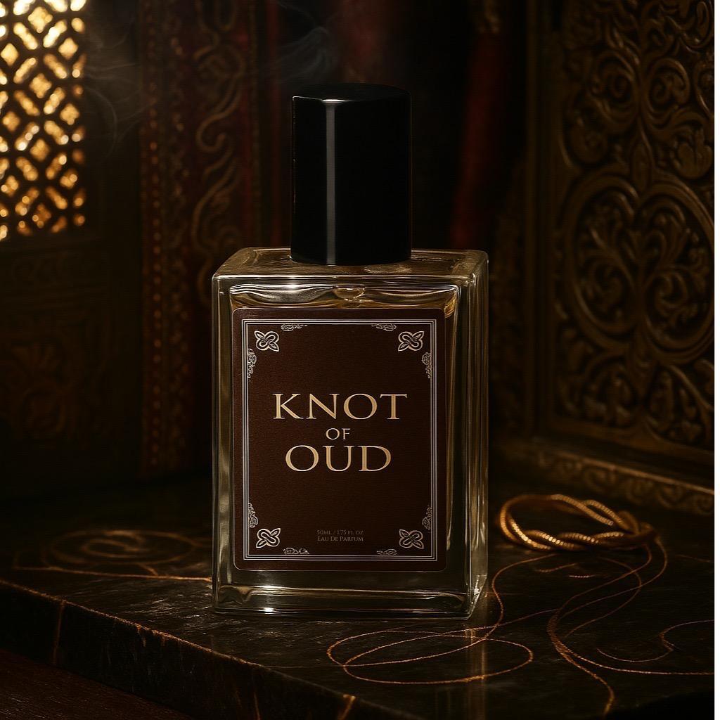 Knot of Oud perfume bottle