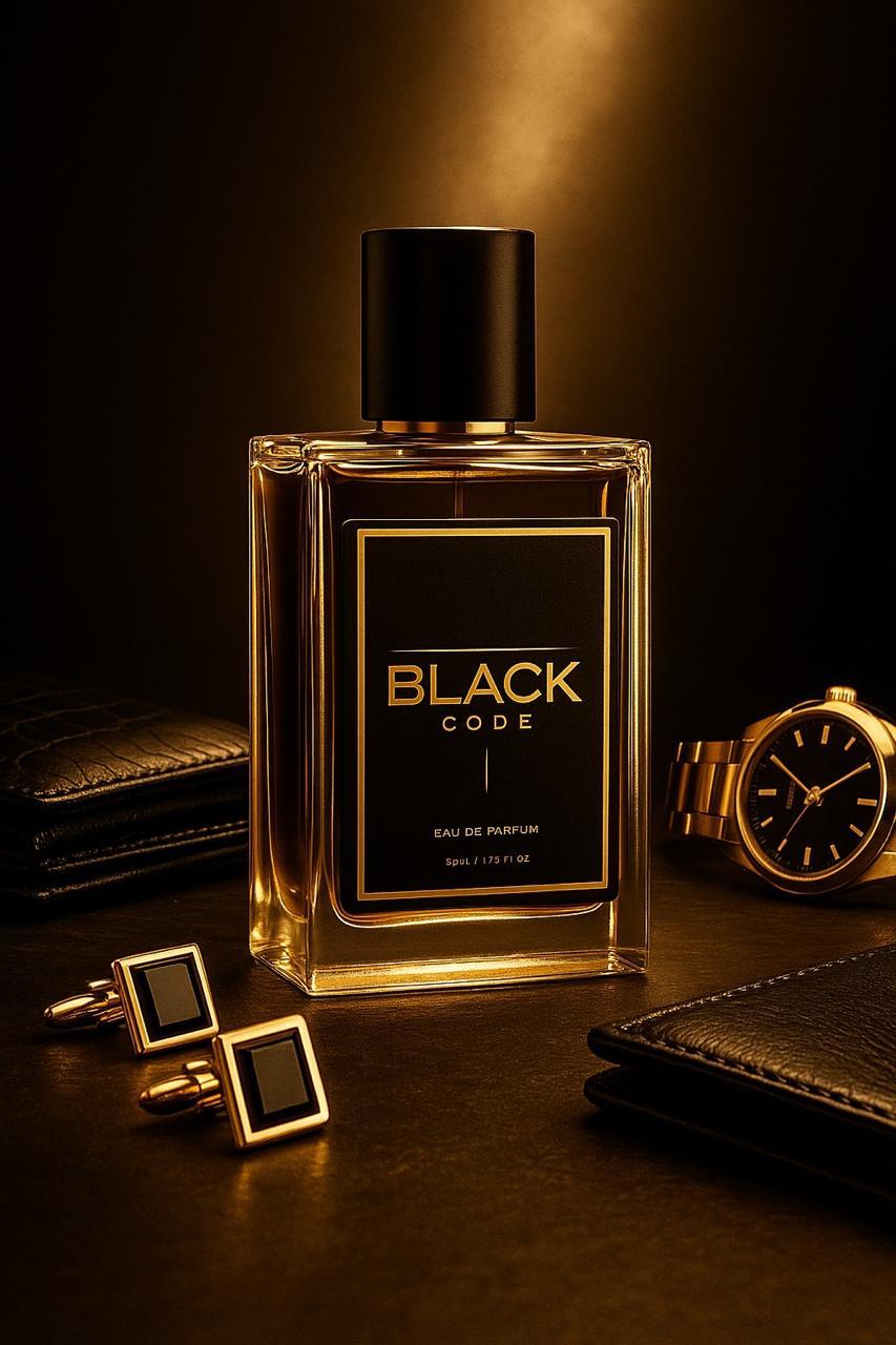 Black Code perfume bottle