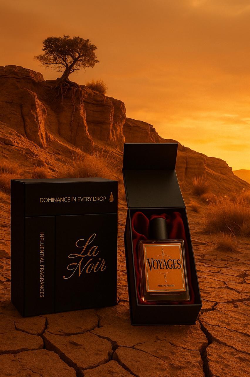Voyages perfume bottle