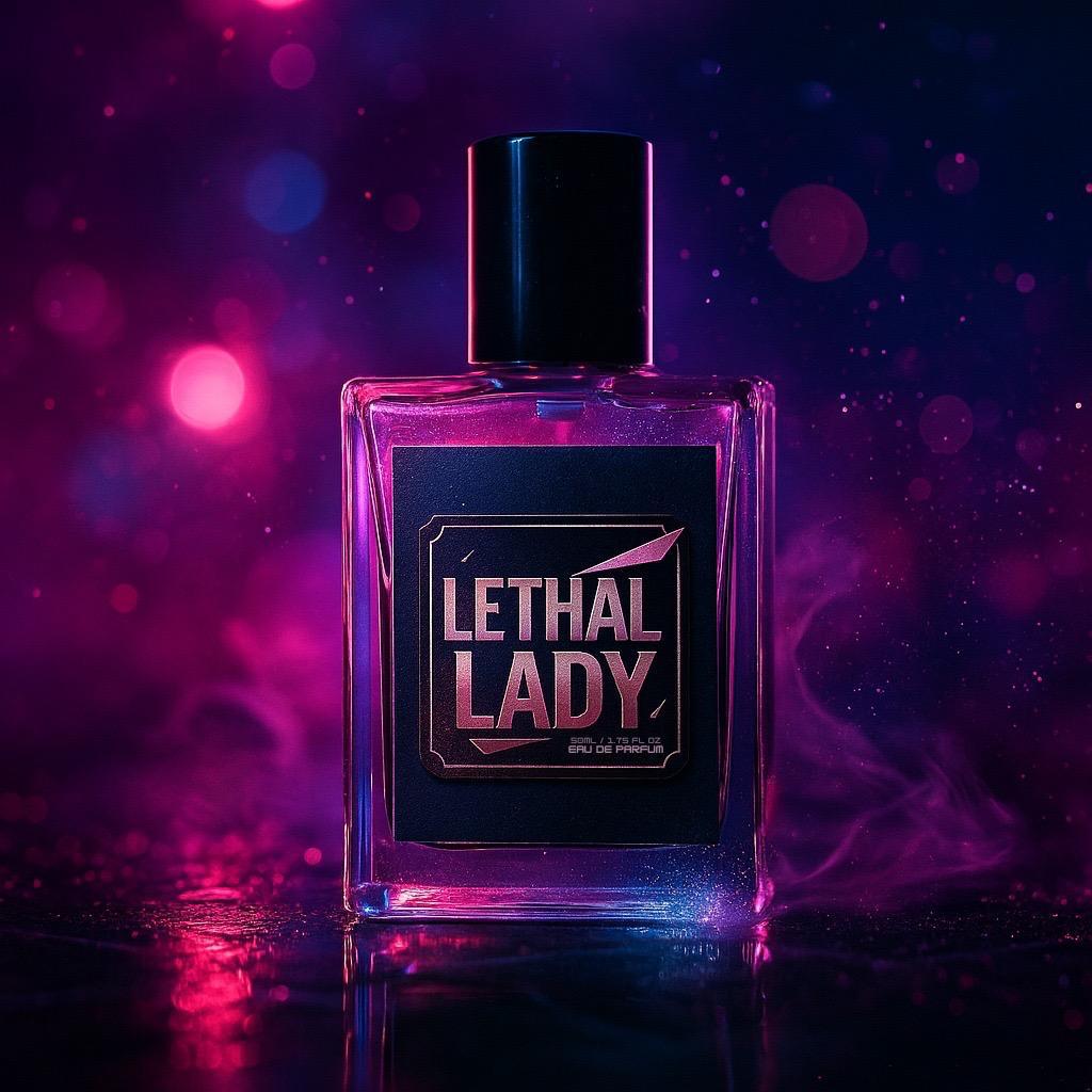 Lethal Lady Eau de Parfum 50ml by Lanoir, a bold vanilla fragrance for women
